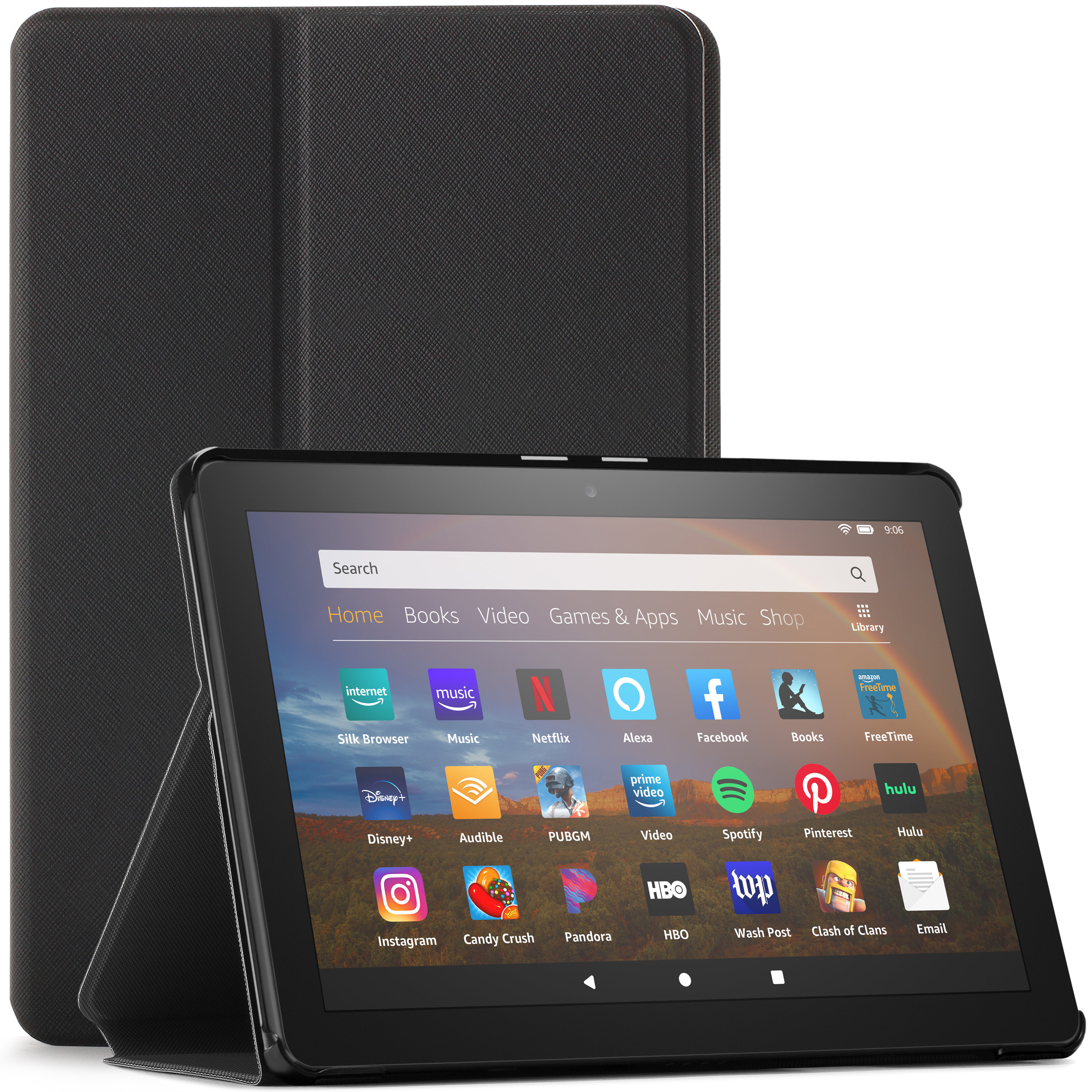 Amazon Fire HD 8 / Fire HD 8 Plus Case, Cover, Protective Stand, Auto